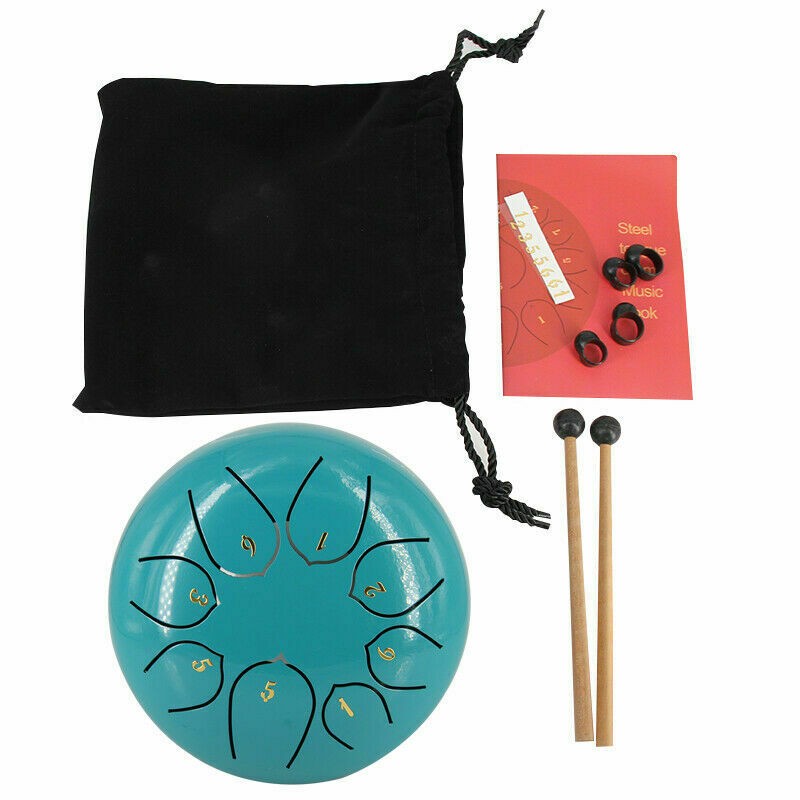 High notes of tank drum 6 Inch 8 Note for tongue drum music 