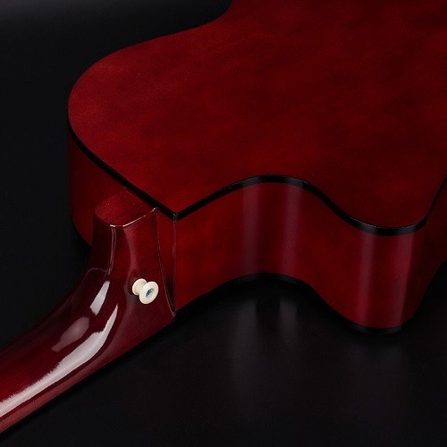 Alifero 39 Inch ABS Binding Nature Color Classical Guitar