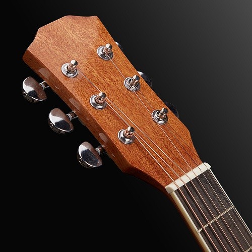Alifero New Product 41 Inch All Mahogany Top Cutaway Acoustic Guitar